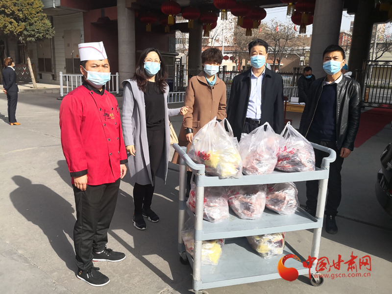 天水為馳援武漢醫(yī)療隊(duì)送上“家鄉(xiāng)的味道”（圖）