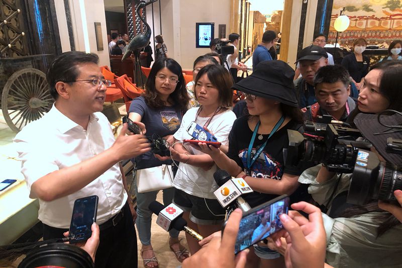 甘肅文旅“環(huán)西部火車游”跨省推廣營銷活動(dòng)走進(jìn)西安 陳衛(wèi)中廳長暢談西部旅游發(fā)展大格局