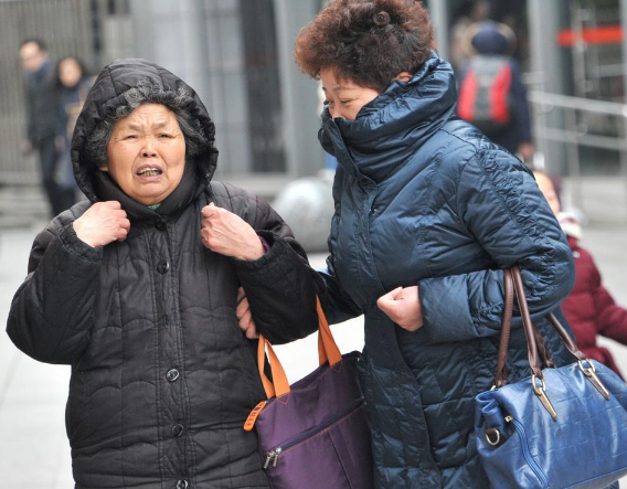 寒潮來襲，心腦血管疾病老年患者增加