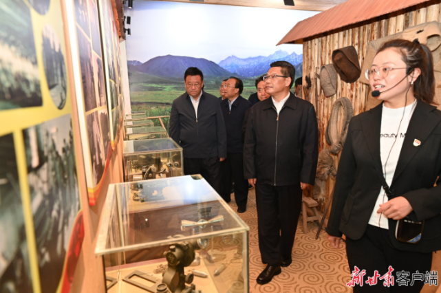 任振鶴在張掖市調研時強調：完整準確全面貫徹新發(fā)展理念，建設生態(tài)友好發(fā)展向好生活美好的“金張掖”