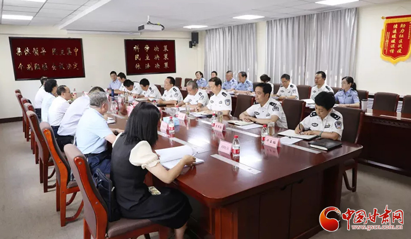 甘肅第二批政法隊伍教育整頓省級第二駐點指導(dǎo)組進駐省司法廳開展調(diào)研督導(dǎo)