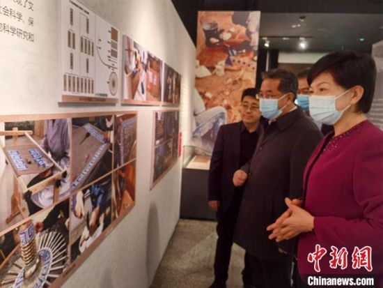 圖為展覽現(xiàn)場?！●T志軍 攝