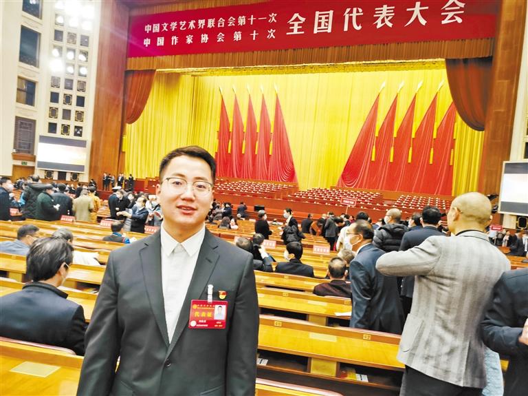 【聚焦2022甘肅兩會(huì)】網(wǎng)絡(luò)文學(xué)作家胡說：不負(fù)初心，寫有意義的文字