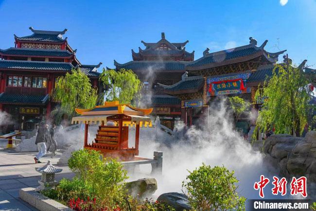 圖為嘉峪關(guān)方特歡樂(lè)世界。(資料圖) 趙海宏 攝