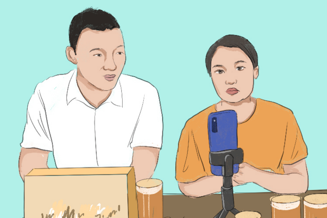 手繪|攢勁！閃閃發(fā)光的up青年