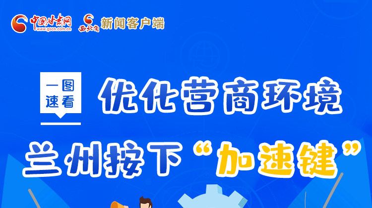 一圖速看|優(yōu)化營商環(huán)境，蘭州按下“加速鍵”