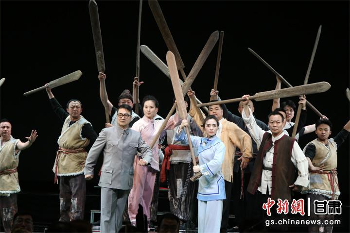 圖為演出劇照。甘肅省隴劇院供圖