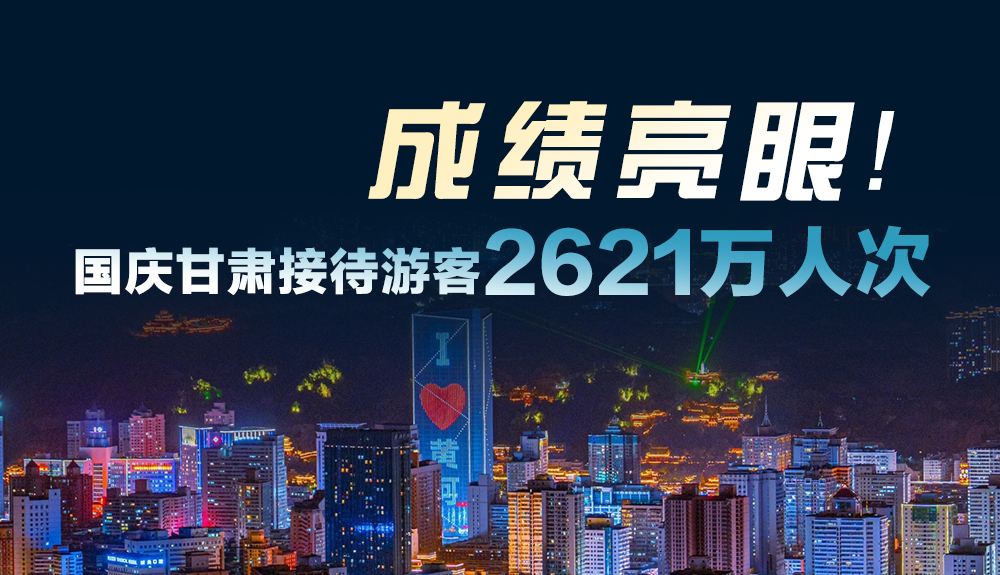 成績亮眼！國慶甘肅接待游客2621萬人次