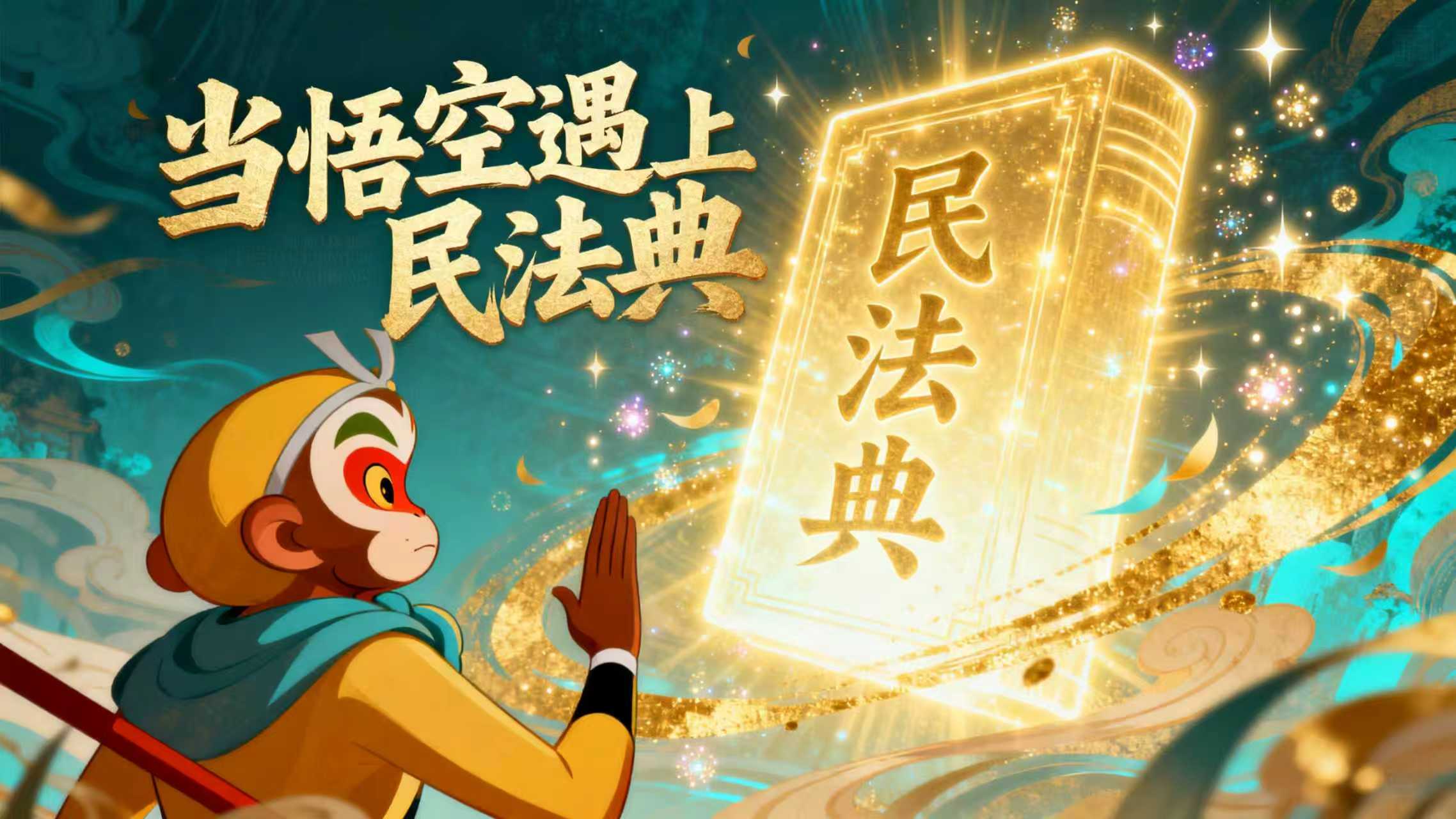 尊憲崇法·網(wǎng)絡(luò)普法“甘”快看|當(dāng)悟空遇上民法典